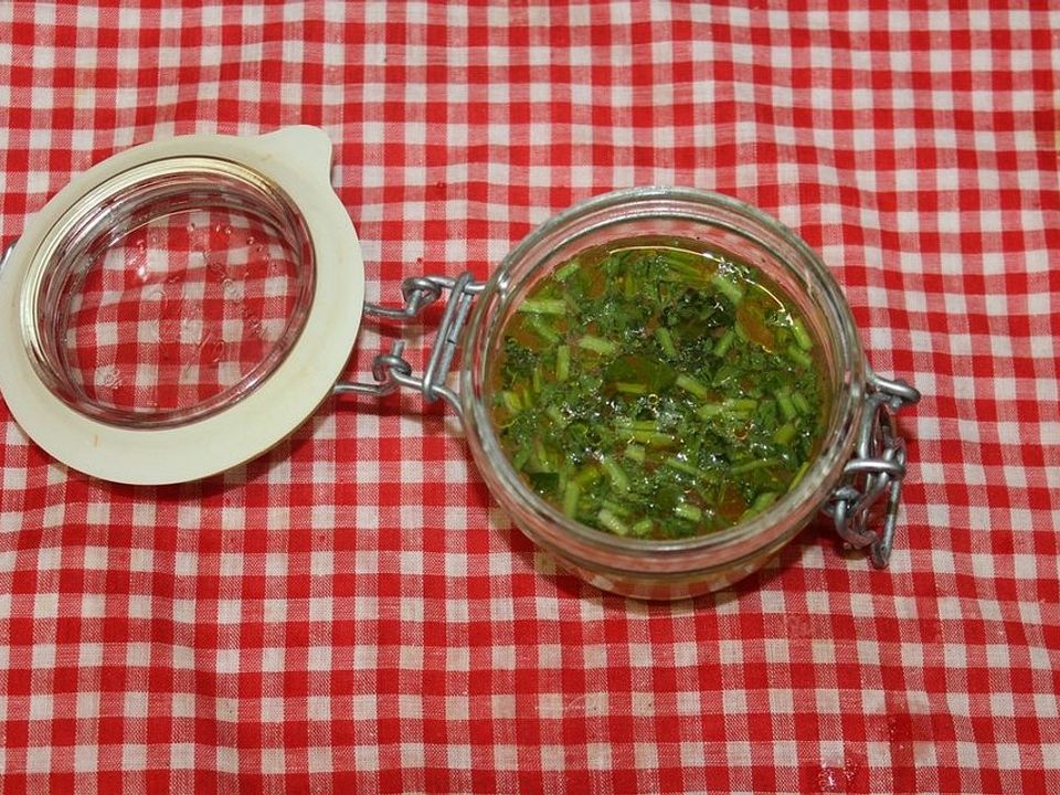 Salatsoße bzw. Salatdressing mit Honig und Senf von sunliner | Chefkoch