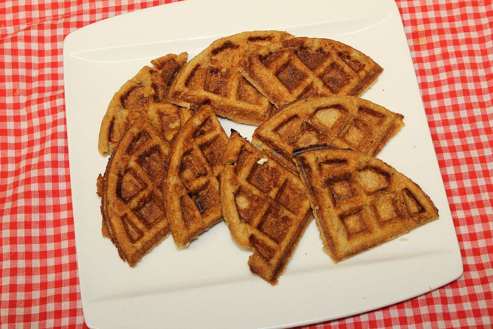 Leckere Waffeln für Kinder, die kein Obst essen