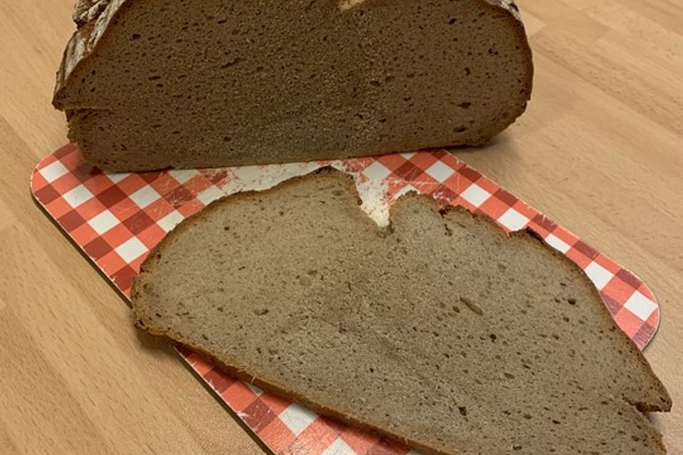 Sauerteigbrot ohne Hefe