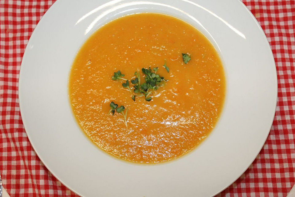 Apfel-Möhren-Suppe