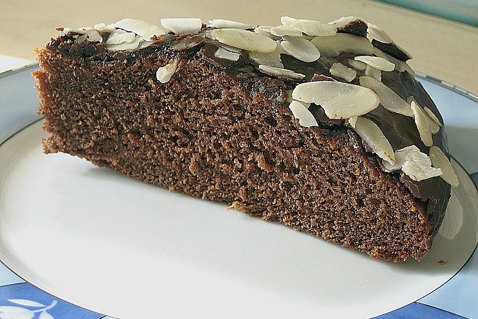 Schokoblechkuchen mit Zimt (ohne Butter, ohne Eier)