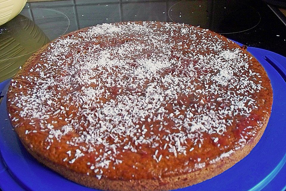 Schokoblechkuchen mit Zimt (ohne Butter, ohne Eier)