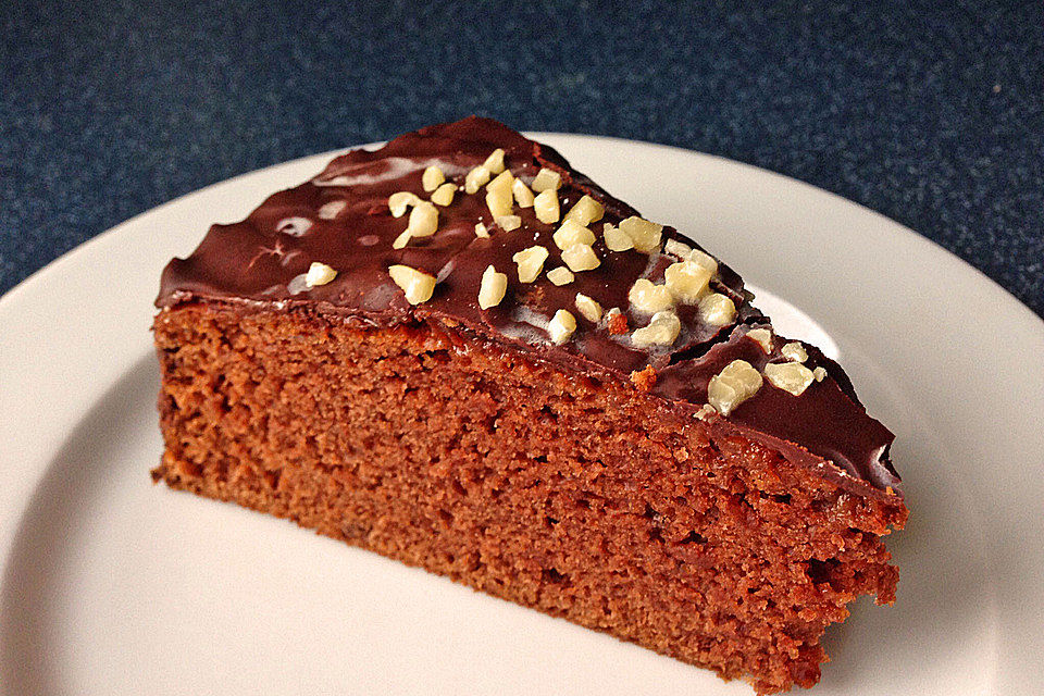 Schokoblechkuchen mit Zimt (ohne Butter, ohne Eier)