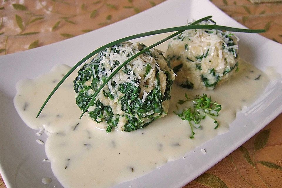 Spinatknödel