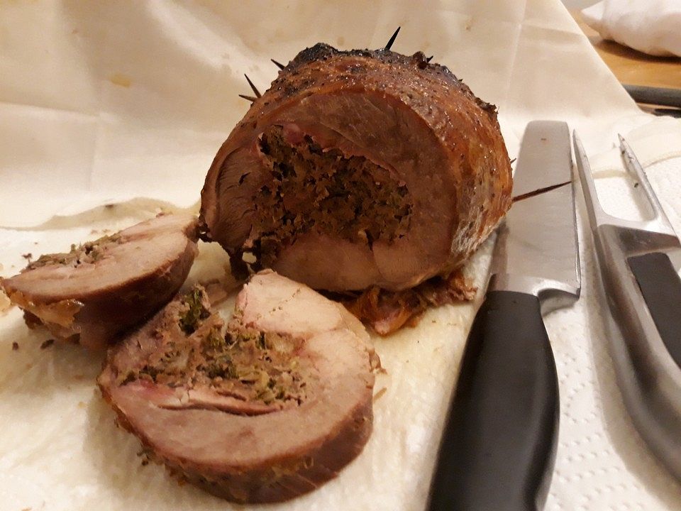 Gefüllte Putenoberkeule von Spezirolli| Chefkoch Gefüllte Putenoberkeule von Spezirolli| Chefkoch