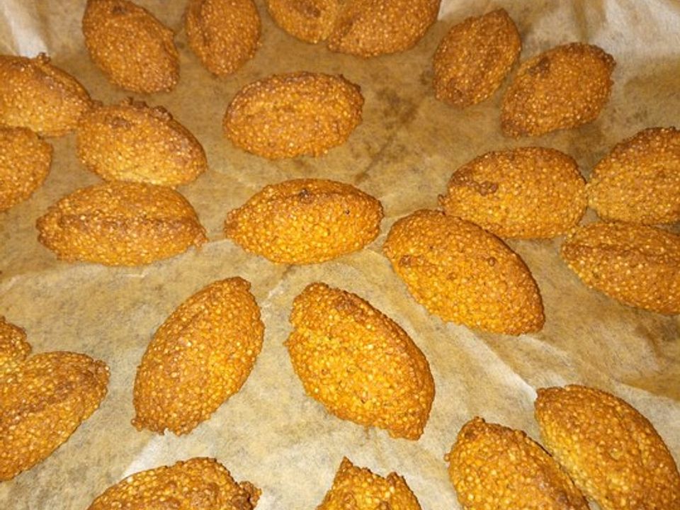 Amarant-Mandel-Kekse von Yosemit| Chefkoch
