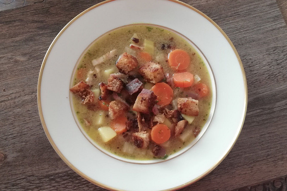 Gemüsesuppe für die kalte Jahreszeit