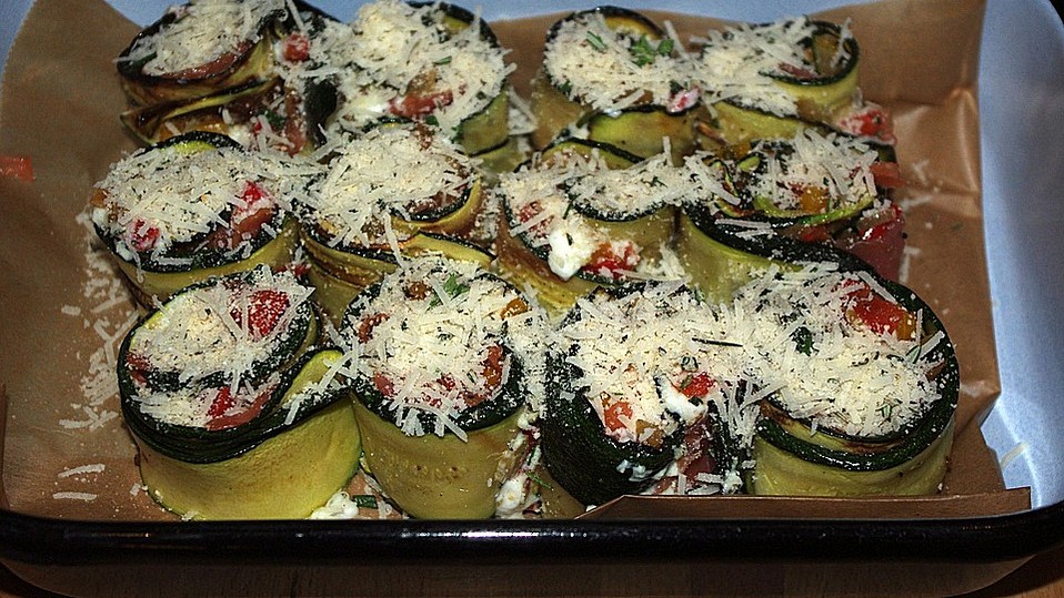 Zucchini - Lachs - Röllchen von angelaneu2002 Zucchini - Lachs - Röllchen von angelaneu2002