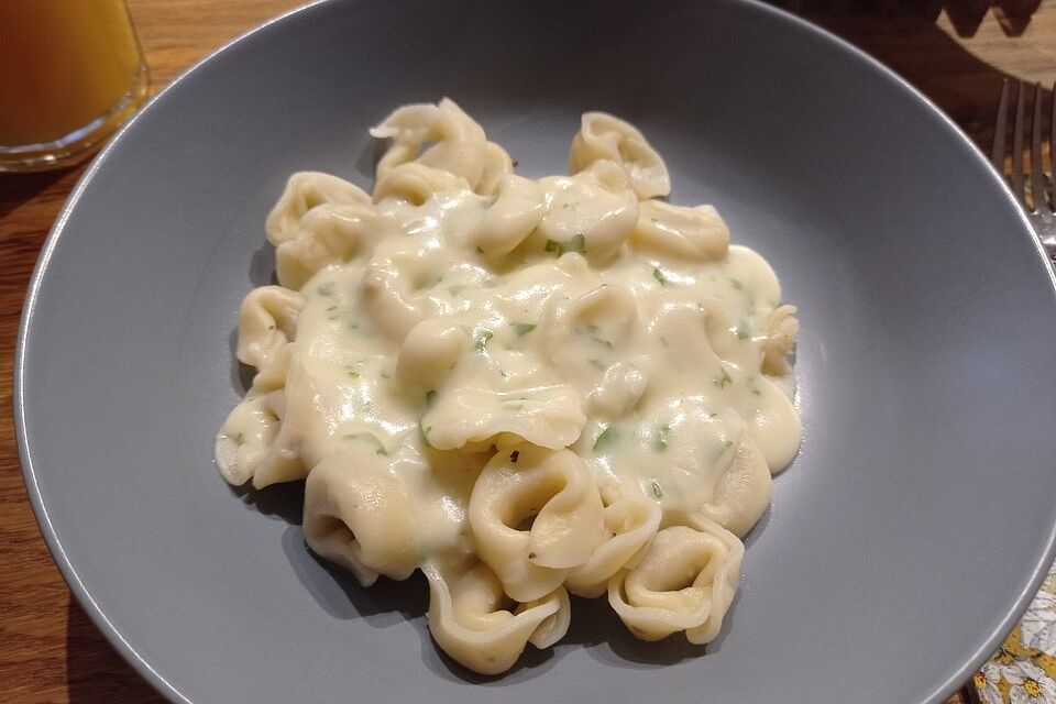 Tortellini in Gorgonzolasauce