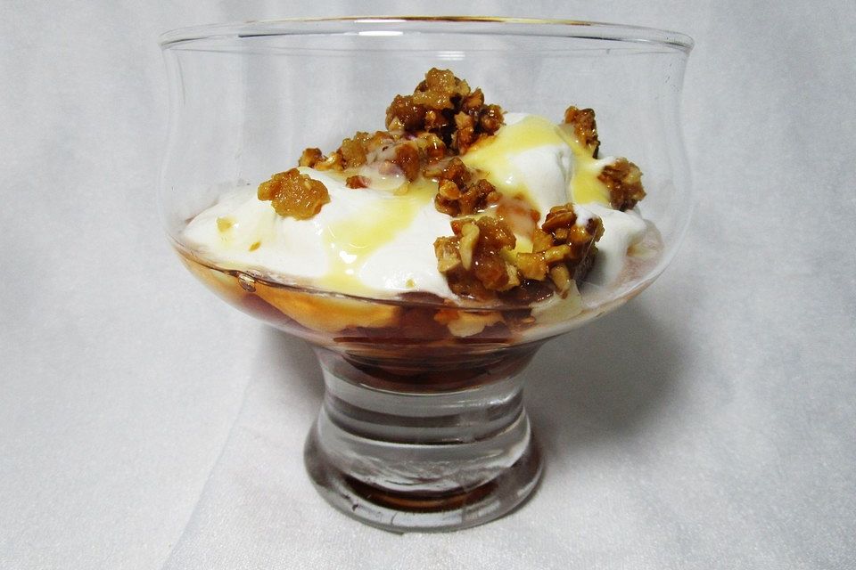 Heidelbeer-Quark-Dessert