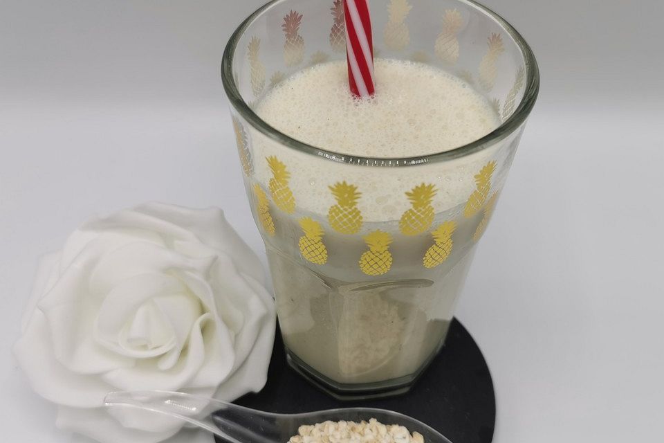 Bananen-Haferflocken-Shake