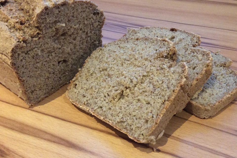 Brot vegan, glutenfrei, vollwertig