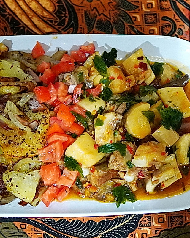 Kartoffel-Pilz-Pfanne