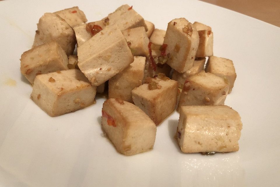 Marinierter Tofu