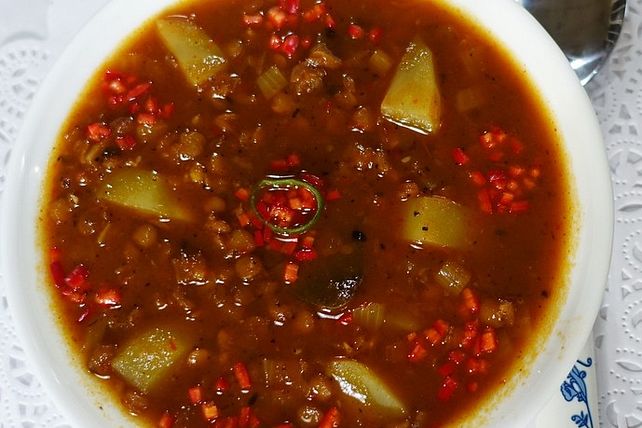 Vegane libanesische Linsensuppe von dieter_sedlaczek| Chefkoch