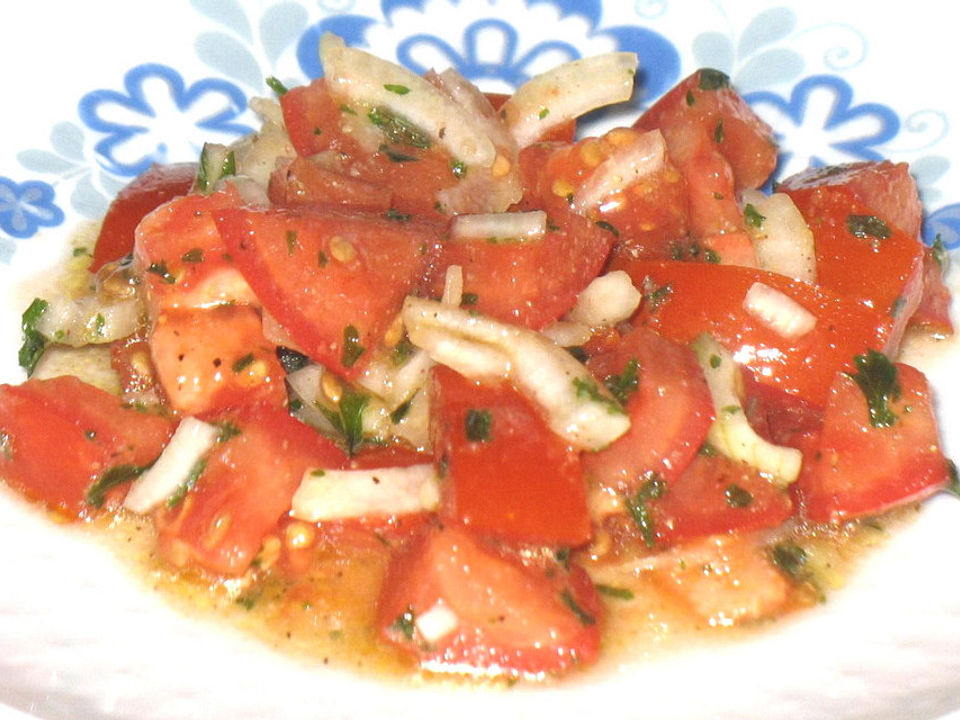 Tomatensalat à la Gabi von gabriele9272| Chefkoch