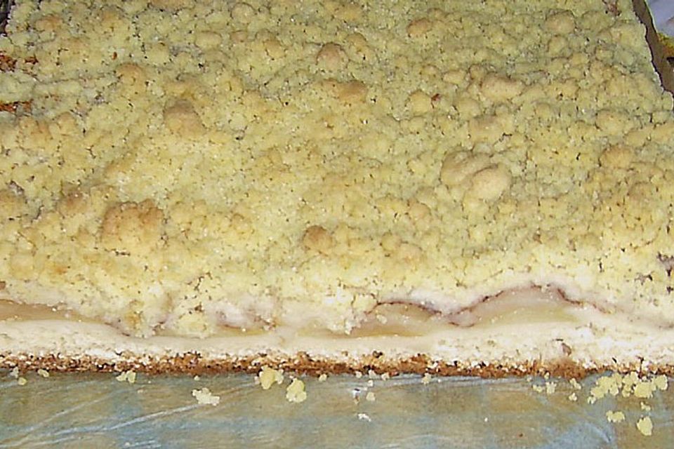 Apfelkuchen mit Streuseln