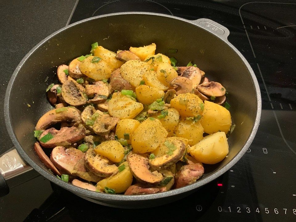 Pilzpfanne mit Curry-Kartoffeln von 10Prinzessin | Chefkoch