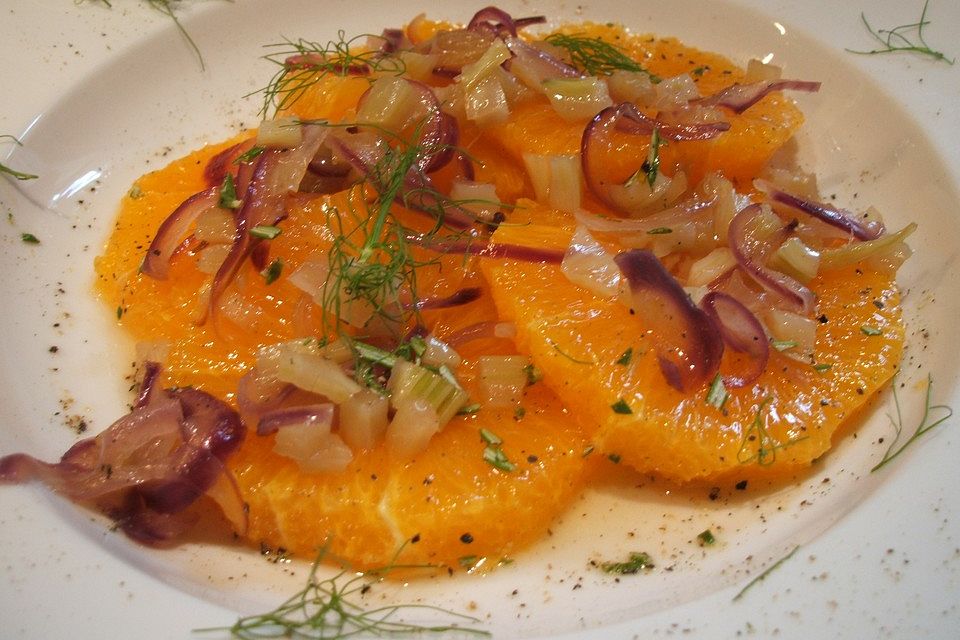 Orangen-Fenchel-Salat