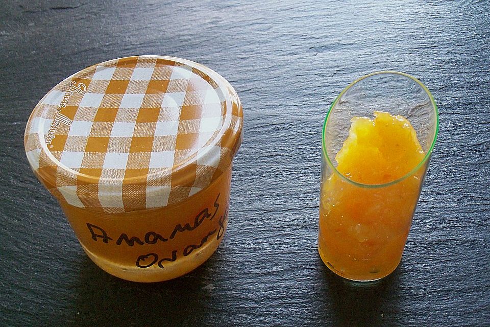 Ananas - Orangen - Marmelade