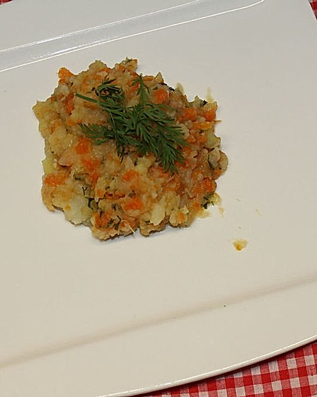 Sellerie-Karotten-Stampf