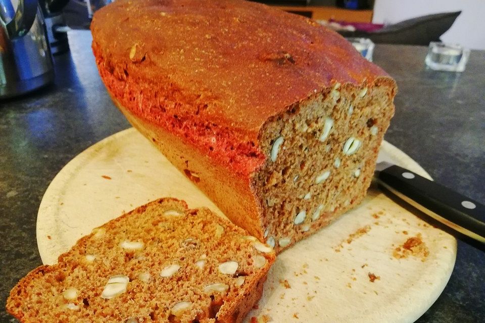 Rote Bete Brot für den Brotbackautomaten