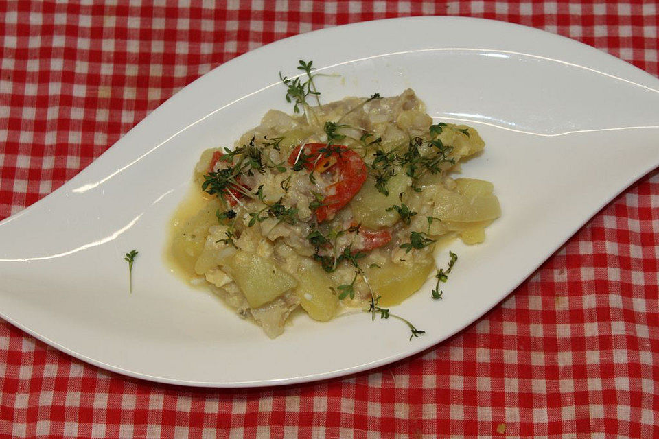 Kartoffel-Fisch-Pfanne