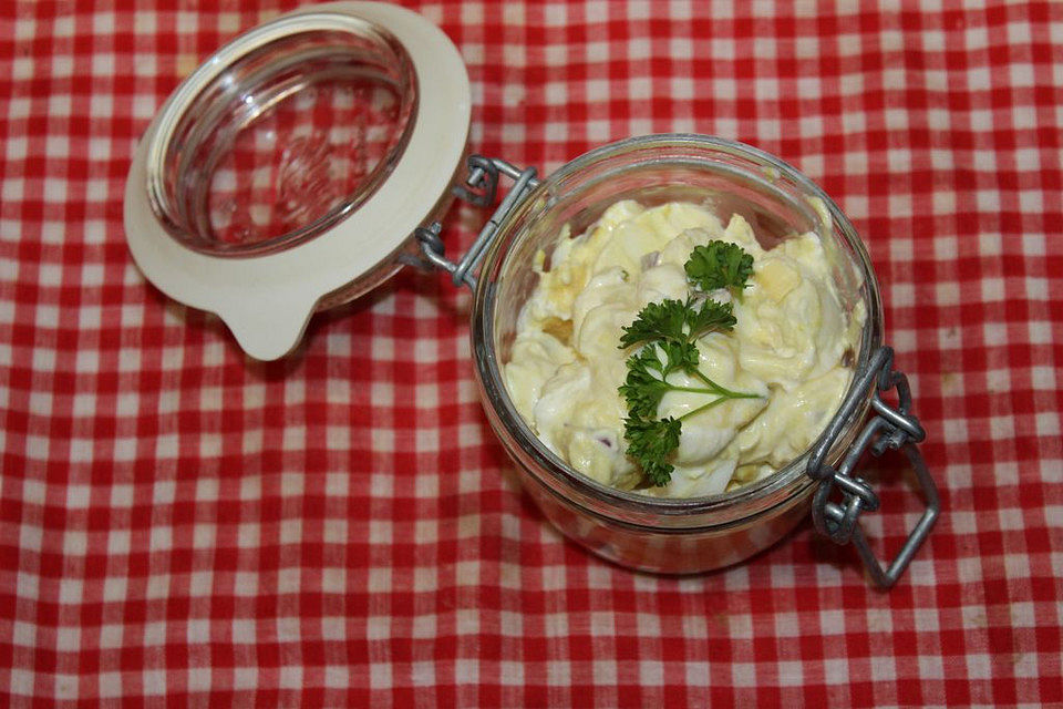 Pikanter Eiersalat