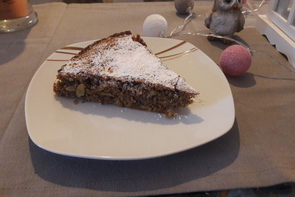 Saftiger Krümel-Nusskuchen ohne Mehl