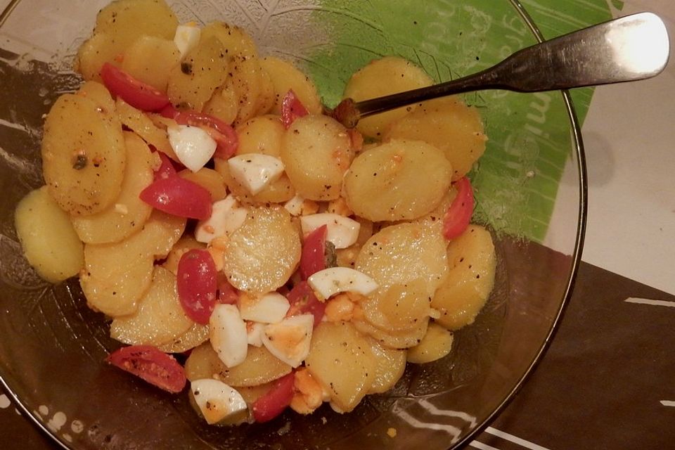 Kartoffelsalat nach spanischer Art