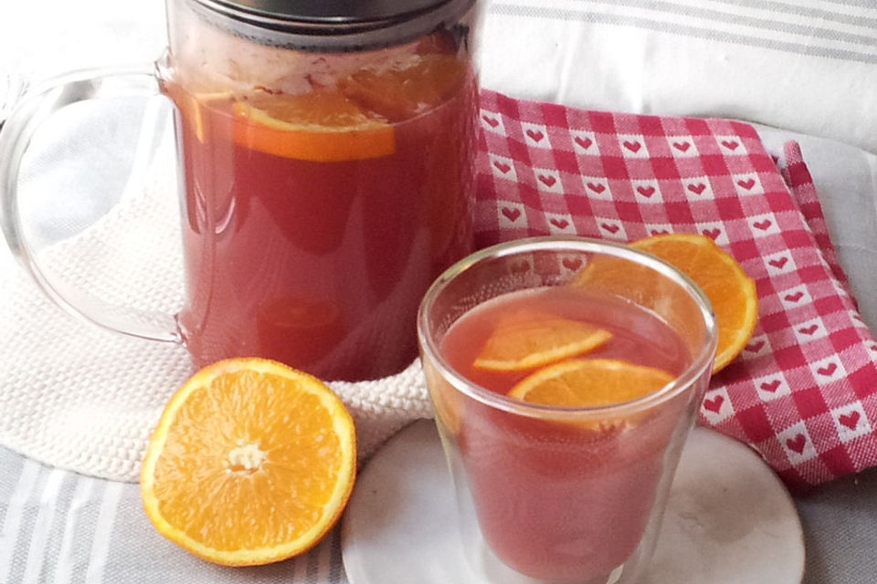 Alkoholfreier Winterpunsch
