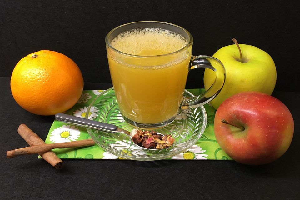 Alkoholfreier Winterpunsch