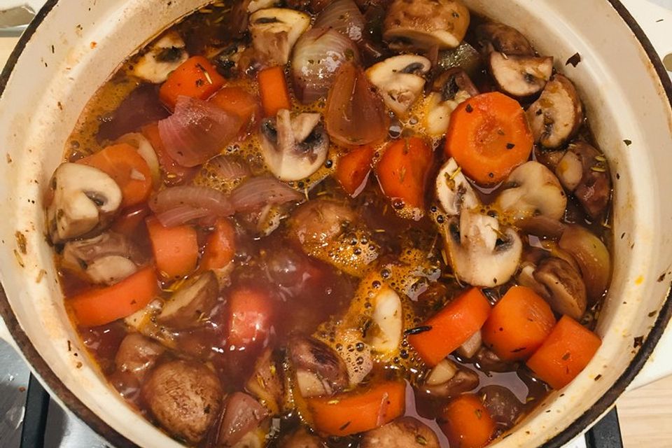 Boeuf Bourguignon sans boeuf