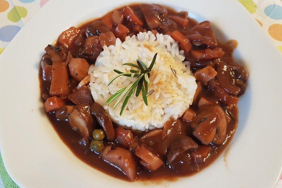 Boeuf Bourguignon sans boeuf