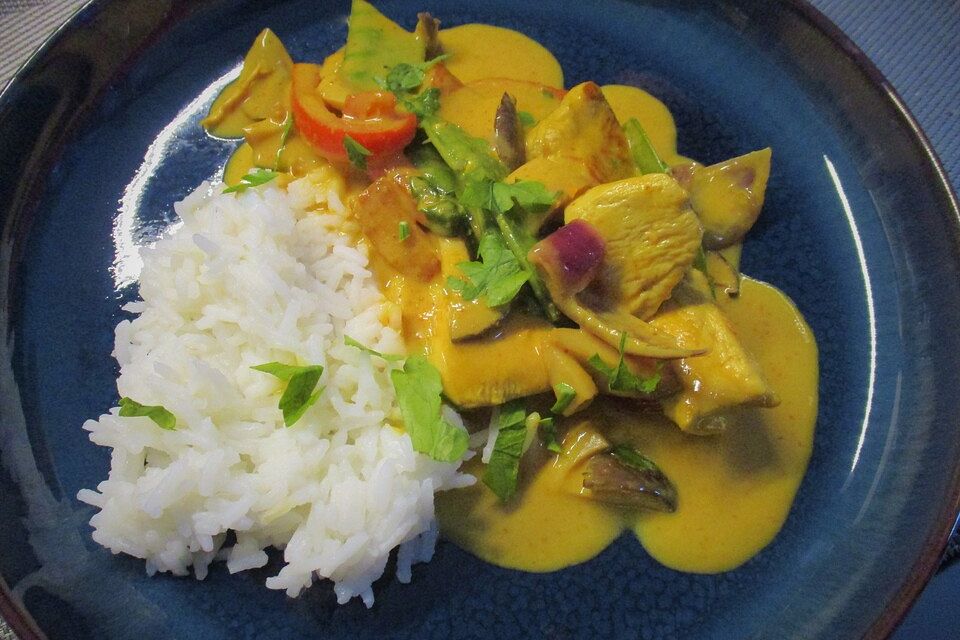 Südindisches Hühnchencurry