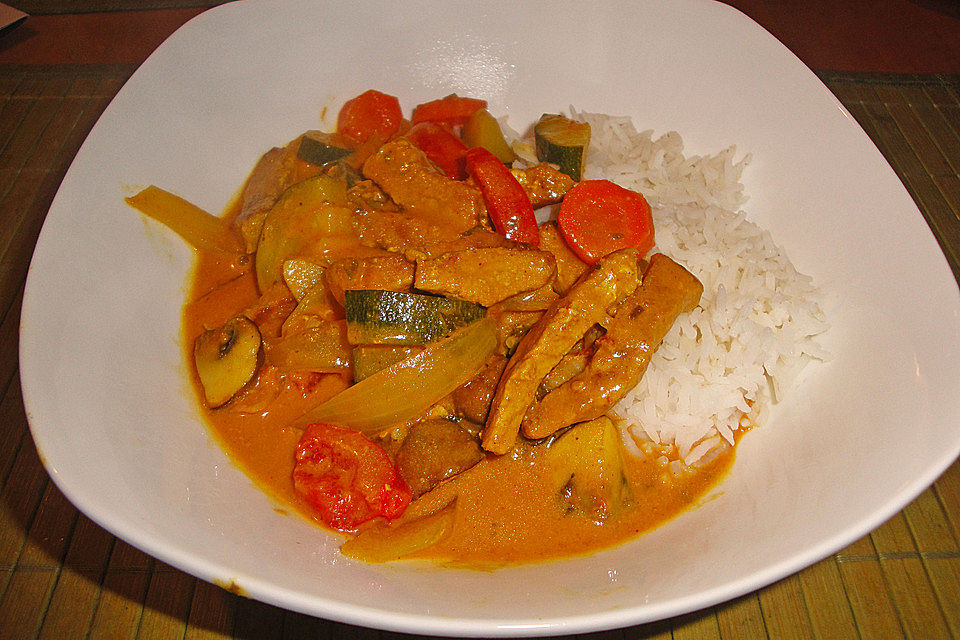 Südindisches Hühnchencurry