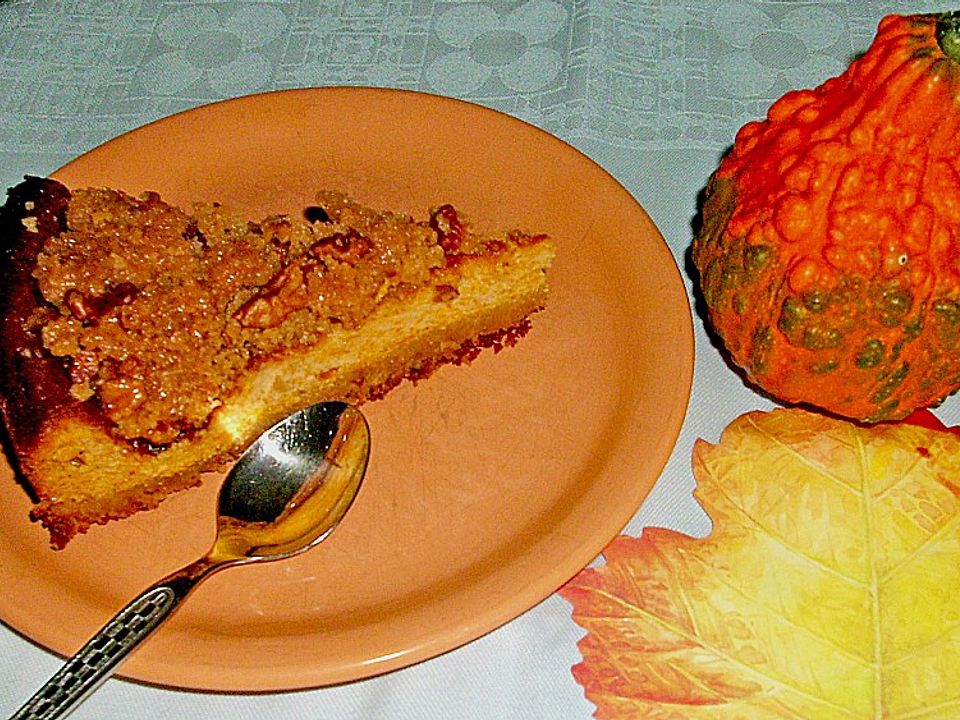 Walnuss - Kürbis - Käsekuchen von Dragonfly-Lady | Chefkoch