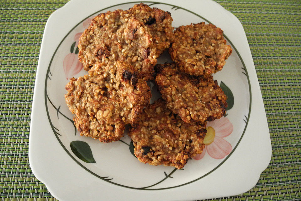 Bananen-Müsli-Plätzchen