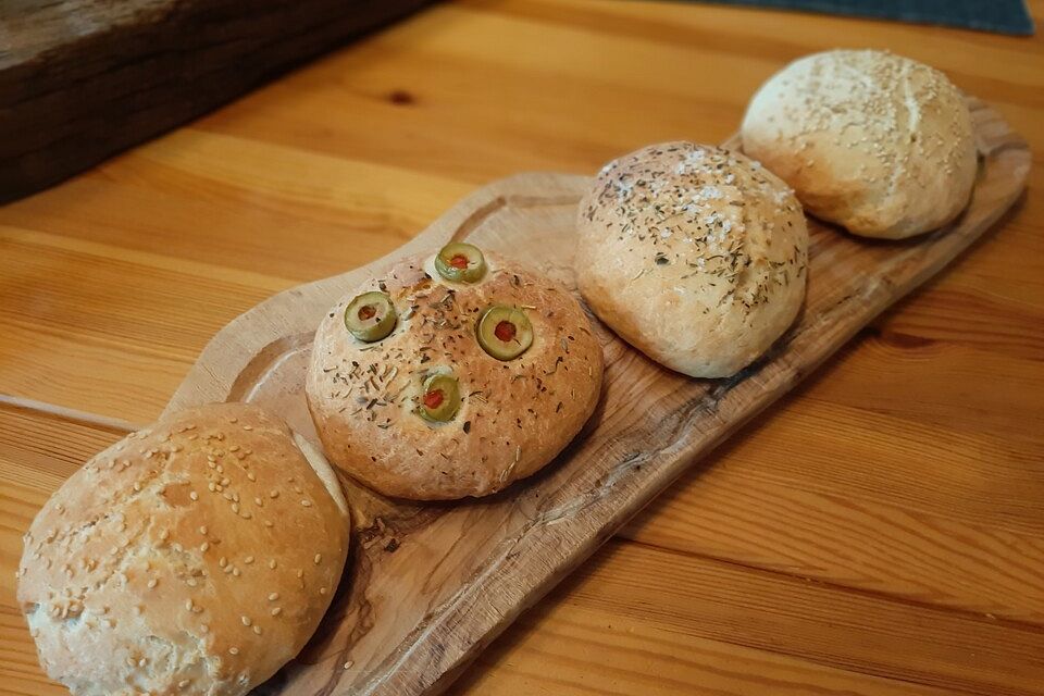 Schnelles Fladenbrot mit 3 Zutaten