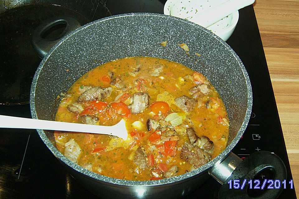 Fleischragout à la provençal