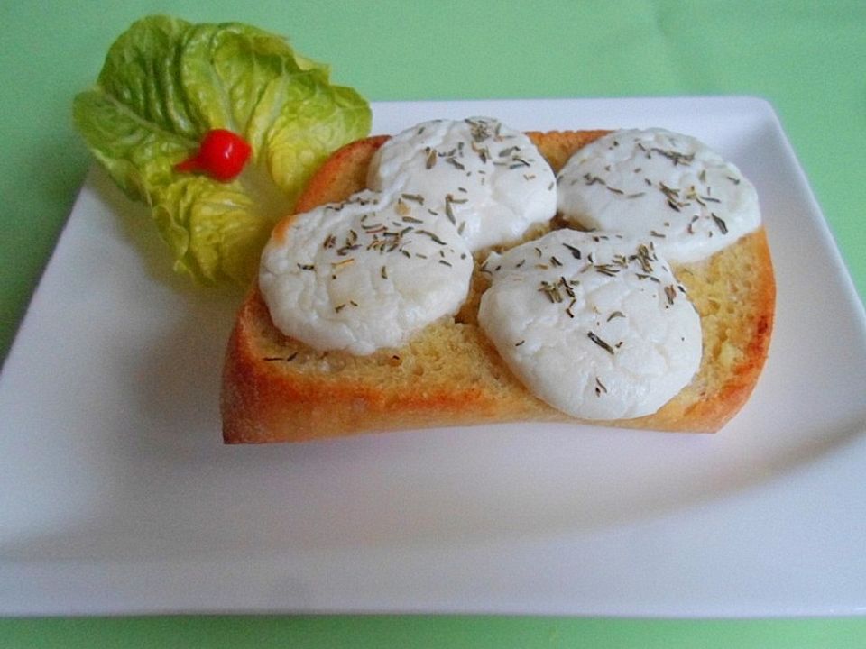 Warmer Ziegenkäse auf Salat (Variante 1)| Chefkoch