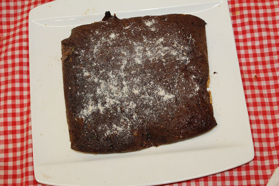 Vegane Brownies oder Schokoladenkuchen