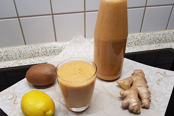 Ingwer Kurkuma Fruchtsmoothie Von Kuchen Zauber Chefkoch 