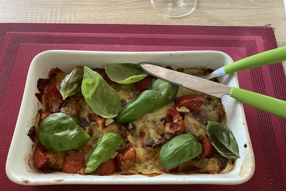 Panzanella-Auflauf Panzanella-Auflauf