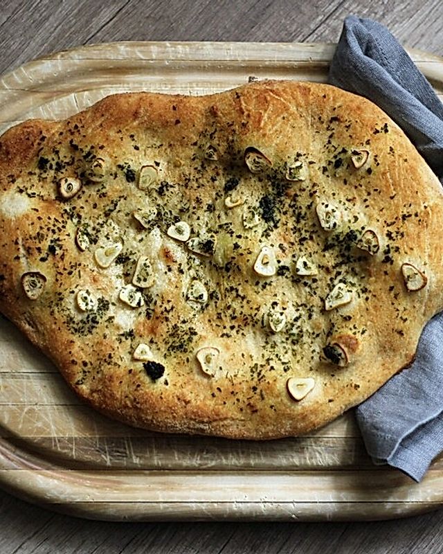 Schnelles Knoblauch-Pizza-Brot