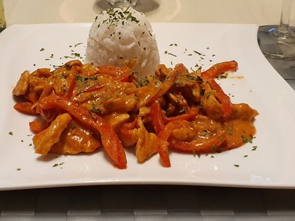 Hähnchen-Paprika-Geschnetzeltes von SmartList_uQpBY| Chefkoch