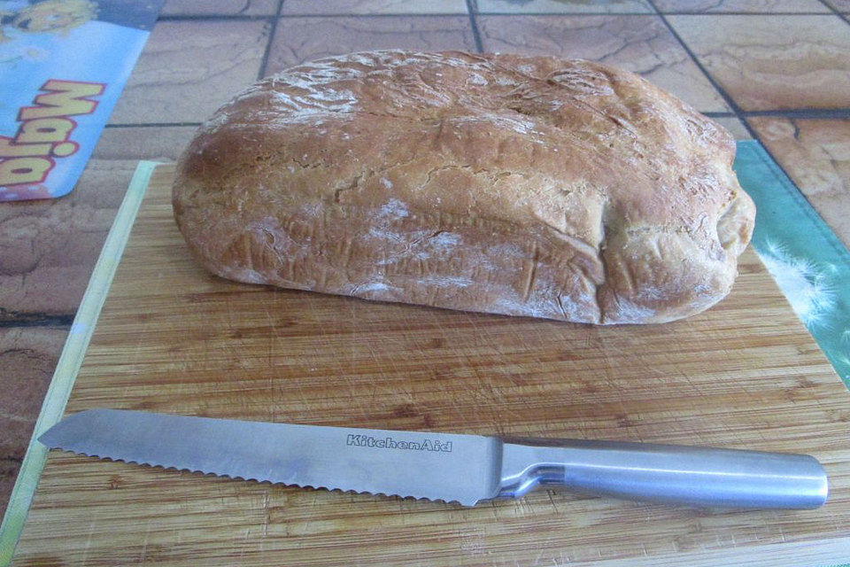 Weiches Mehrkornbrot ohne Sauerteig