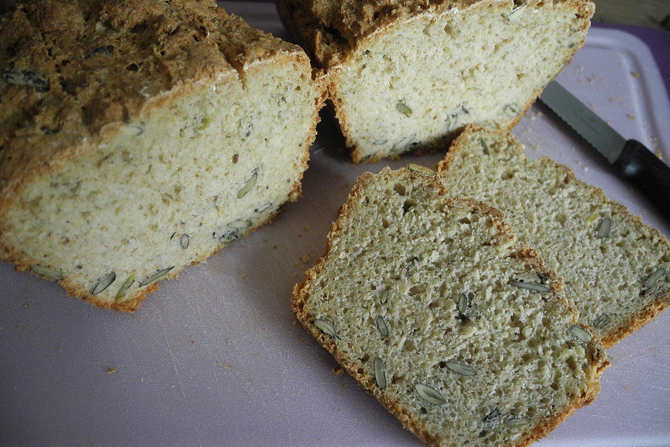 Dinkel-Haferflocken-Brot