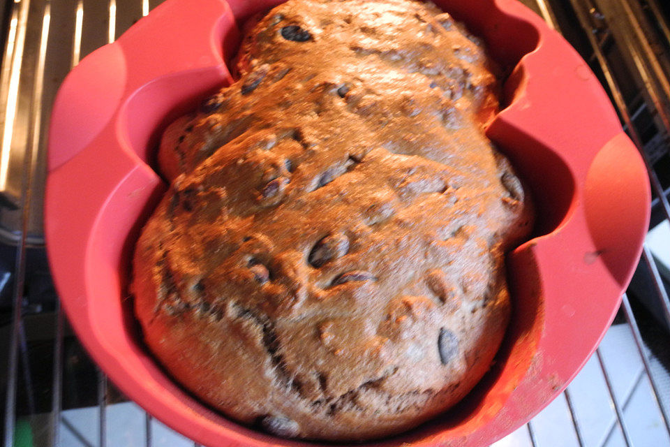 Schnelles Dinkel-Kürbis-Brot mit Gemüsebrühepulver