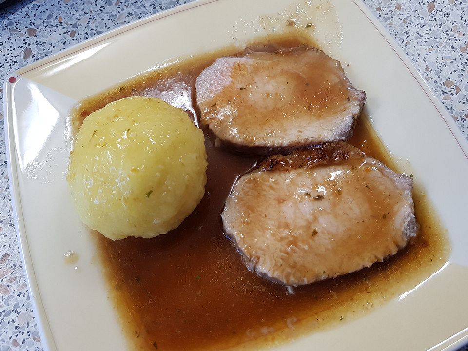 Schweinerückenbraten in Biersoße von küchen_zauber | Chefkoch